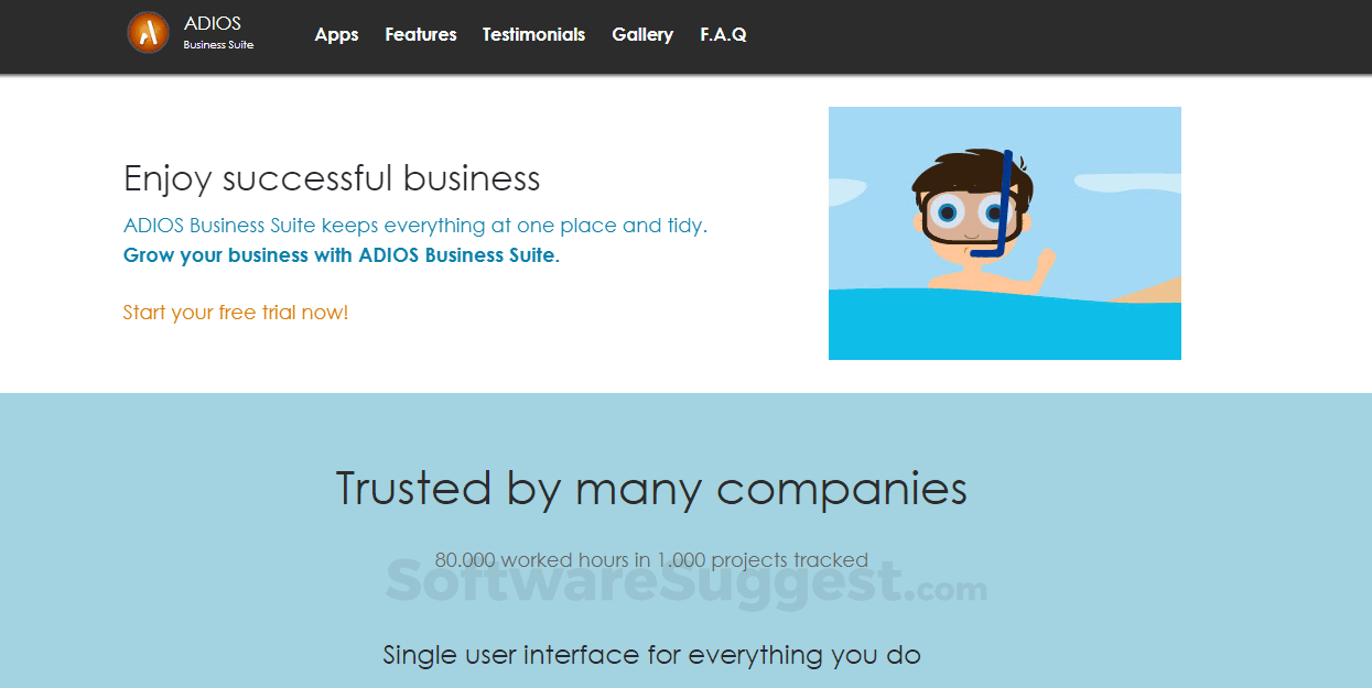 ADIOS Business Suite Screenshot1